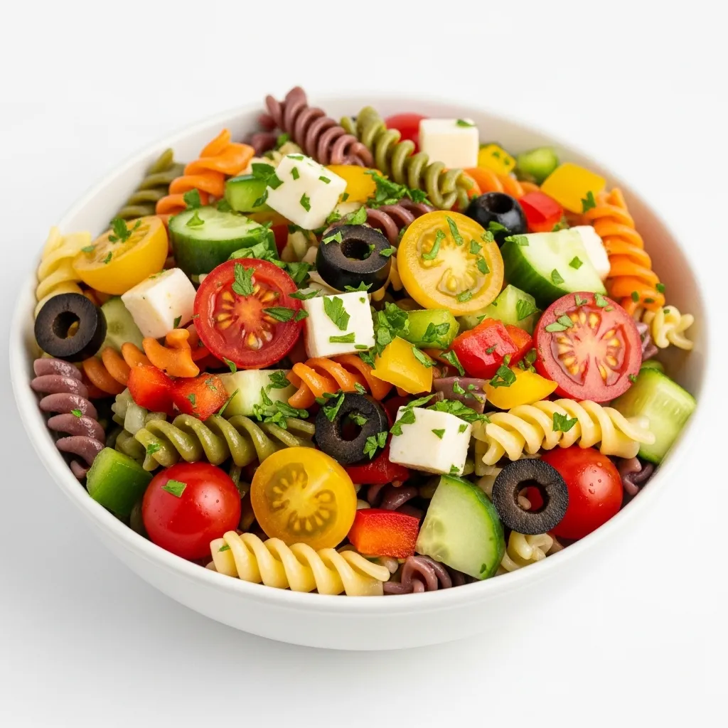 Pasta Salad with Italian Dressing