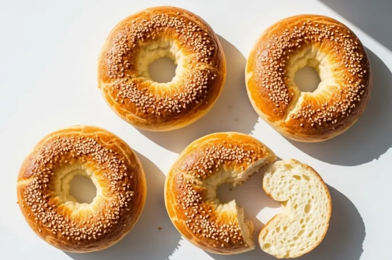 Cottage Cheese Bagels