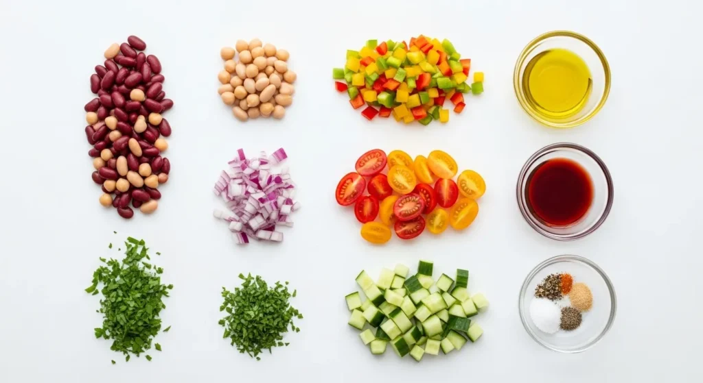 Dense Bean Salad Recipe