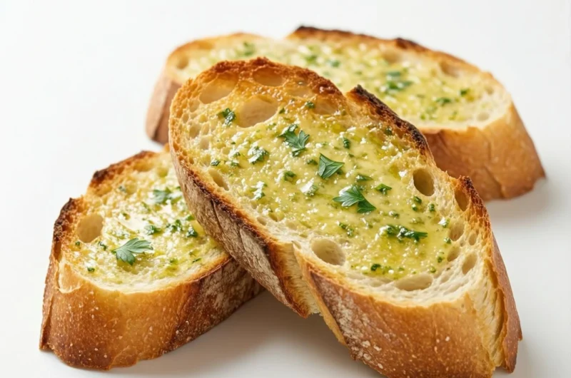 homemade garlic bread