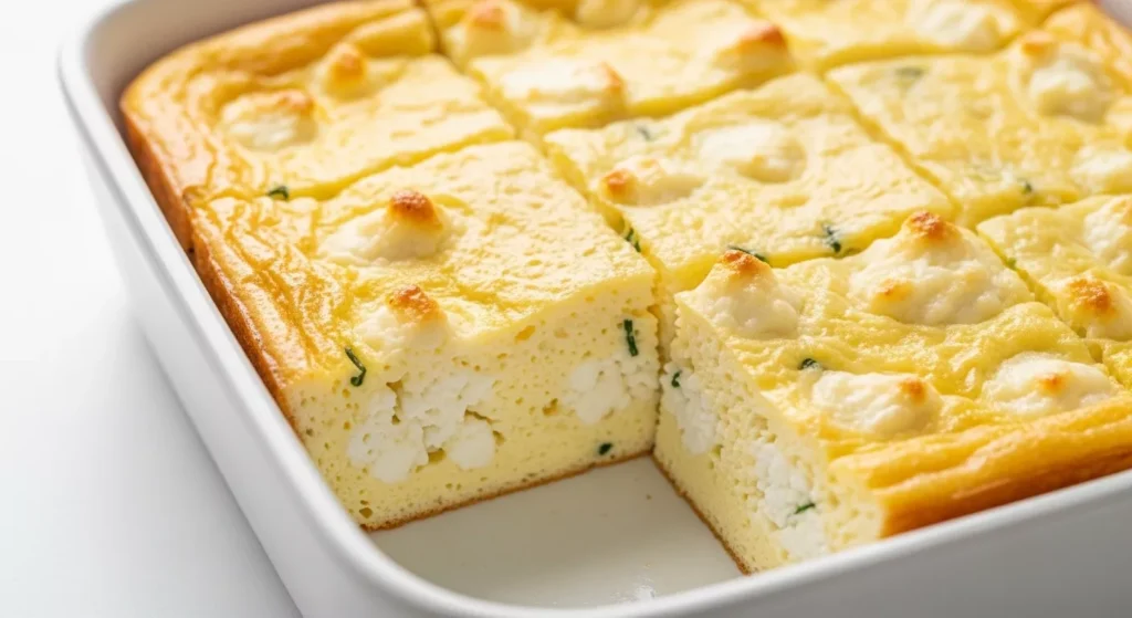 Baked Cottage Cheese Eggs