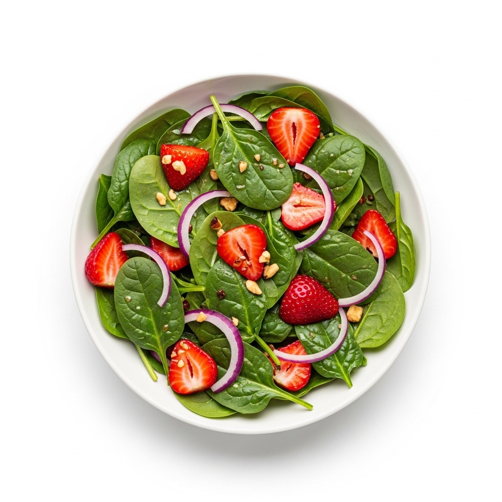 Strawberry Spinach Salad