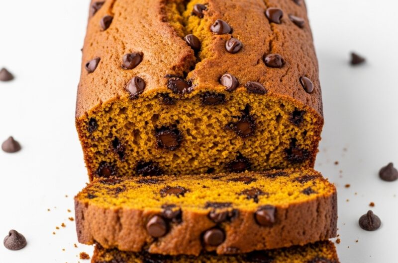 Pumpkin Chocolate Chip Bread